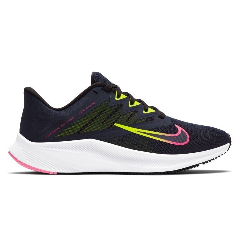 + Naiste tossud Nike Quest 3 W CD0232-401, sinine hind ja info | Spordijalatsid ja vabaajajalatsid naistele | hansapost.ee