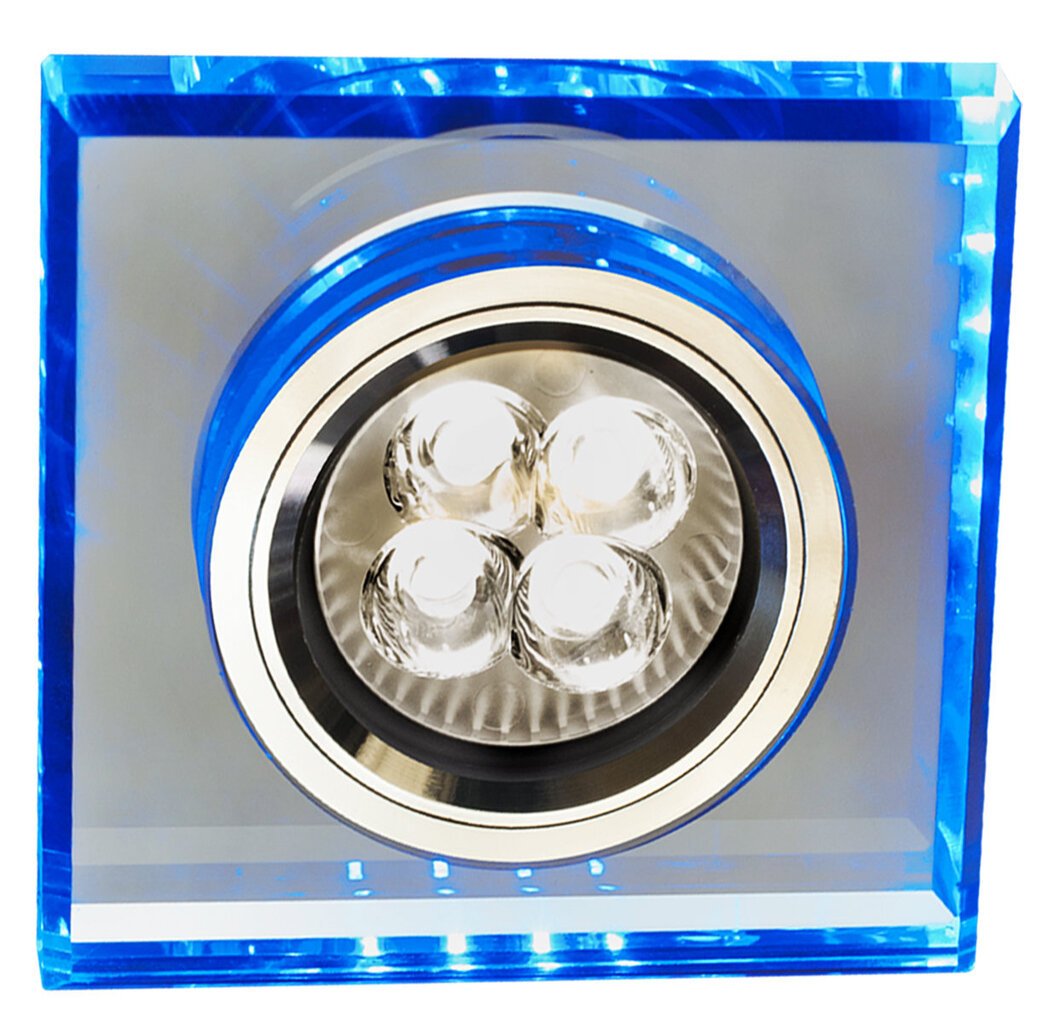 Süvistatav valgusti Candellux SS-22, sinine/läbipaistev цена и информация | Süvistatavad LED valgustid | hansapost.ee