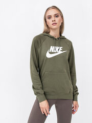 Nike naiste dressipluus NSW ESSNTL FLC GX HOODIE, oliiviroheline hind ja info | Pusad naistele | hansapost.ee