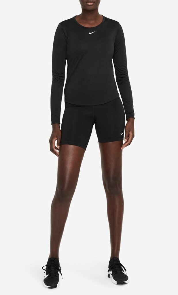 Nike naiste treeningsärk ONE DF LS STD, must цена и информация | Spordiriided naistele | hansapost.ee
