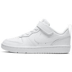 Nike laste vabaajajalatsid COURT BOROUGH LOW 2, valge hind ja info | Nike Laste ja beebide jalatsid | hansapost.ee