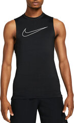 Nike PRO meeste treeningsärk NP DF TOP SL, must hind ja info | Spordiriided meestele | hansapost.ee