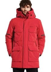 Didriksons мужская зимняя парка DREW, красный S 907160501 цена и информация | Мужские куртки | hansapost.ee