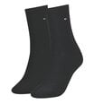 Женские короткие носки Tommy Hilfiger, 2 пары, черные, 907151722