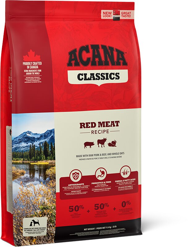 Acana Classics Red Liha igat tõugu koertele, 9,7 kg hind ja info | Koerte kuivtoit ja krõbinad | hansapost.ee