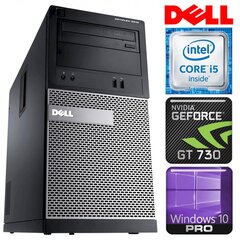 DELL 3010 MT i5-3470 16GB 120SSD GT730 4GB DVD WIN10PRO/W7P [refurbished] hind ja info | Lauaarvutid | hansapost.ee