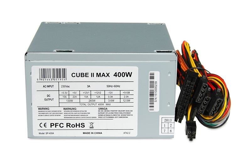 I-BOX CUBE II 400W (ZIC2400W12CMFA) hind ja info | Toiteplokid | hansapost.ee