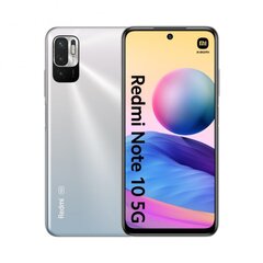 Xiaomi Redmi Note 10 5G, 128GB, Dual SIM, Chrome Silver цена и информация | Мобильные телефоны | hansapost.ee