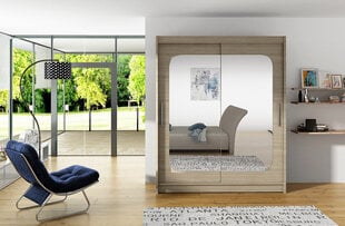 LED valgustusega kapp ADRK Furniture Clever, tamm hind ja info | Kapid | hansapost.ee