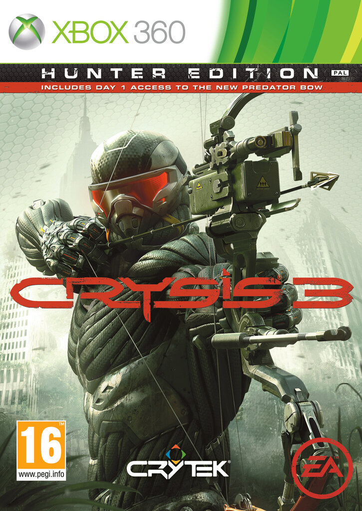 Crysis 3 (Hunter Edition), X360 hind ja info | Konsooli- ja arvutimängud | hansapost.ee