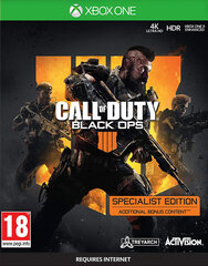 Xbox One mäng Call of Duty: Black Ops 4 Specialist Edition hind ja info | Konsooli- ja arvutimängud | hansapost.ee