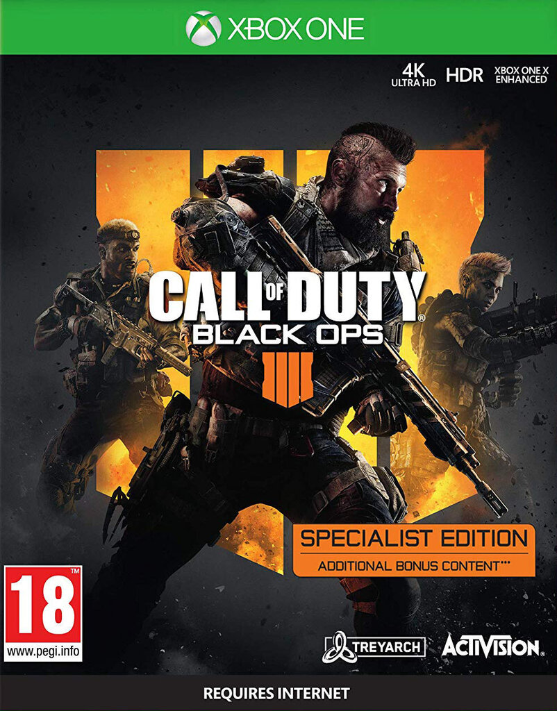 Xbox One mäng Call of Duty: Black Ops 4 Specialist Edition цена и информация | Konsooli- ja arvutimängud | hansapost.ee