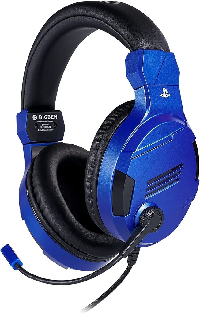 Juhtmega mänguri kõrvaklapid BigBen PS4OFHE - Blue (PS4) цена и информация | Kõrvaklapid | hansapost.ee