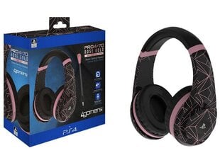 4Gamers PRO4-70 Stereo Gaming Headset Wired - Black/Rose Gold Abstract Edition (PS4) цена и информация | Наушники | hansapost.ee