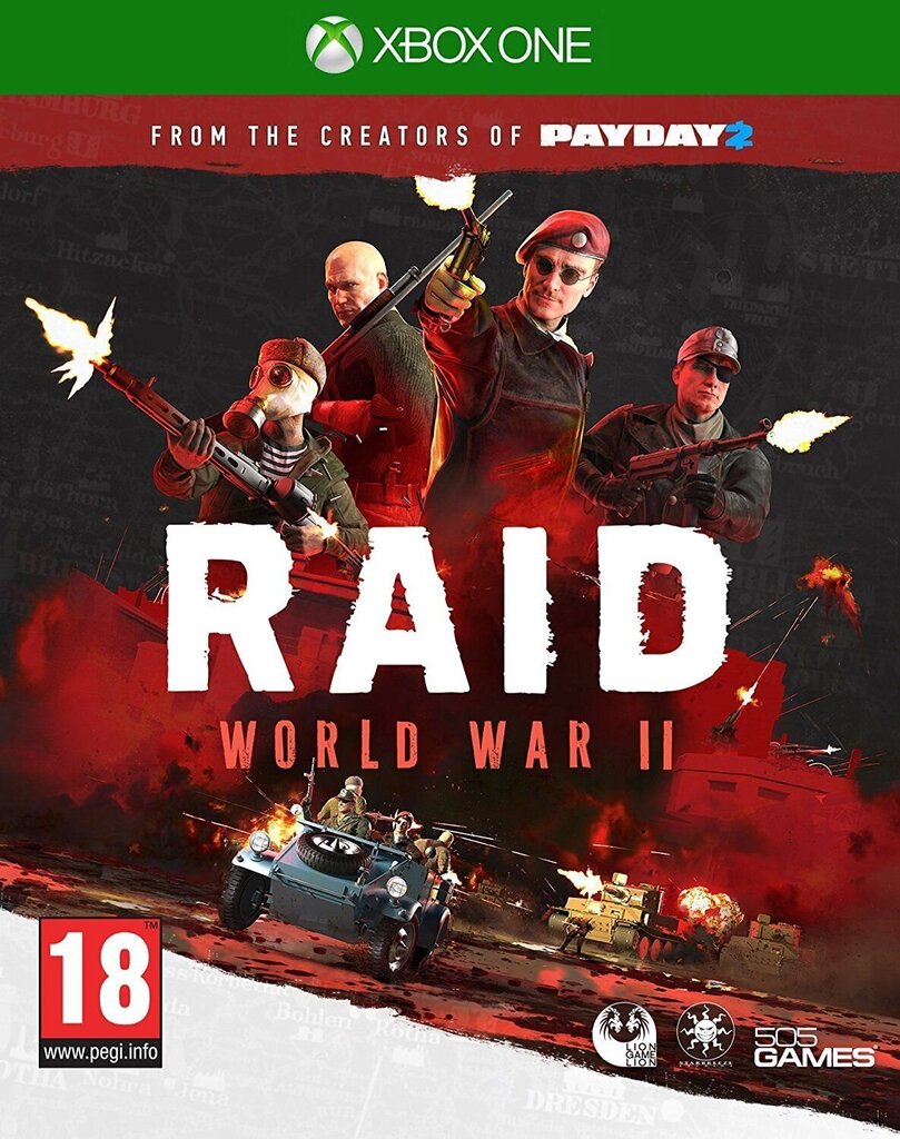 Xbox One mäng RAID: World War II цена и информация | Konsooli- ja arvutimängud | hansapost.ee