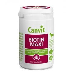 Vitamiinid koertele Canvit Biotin Maxi N230, 230g цена и информация | Пищевые добавки и анти-паразитные товары | hansapost.ee