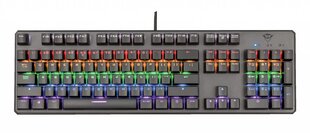 Trust GXT 865 Asta Mechanical Keyboard, Nordic Layout (PC) цена и информация | Клавиатуры | hansapost.ee