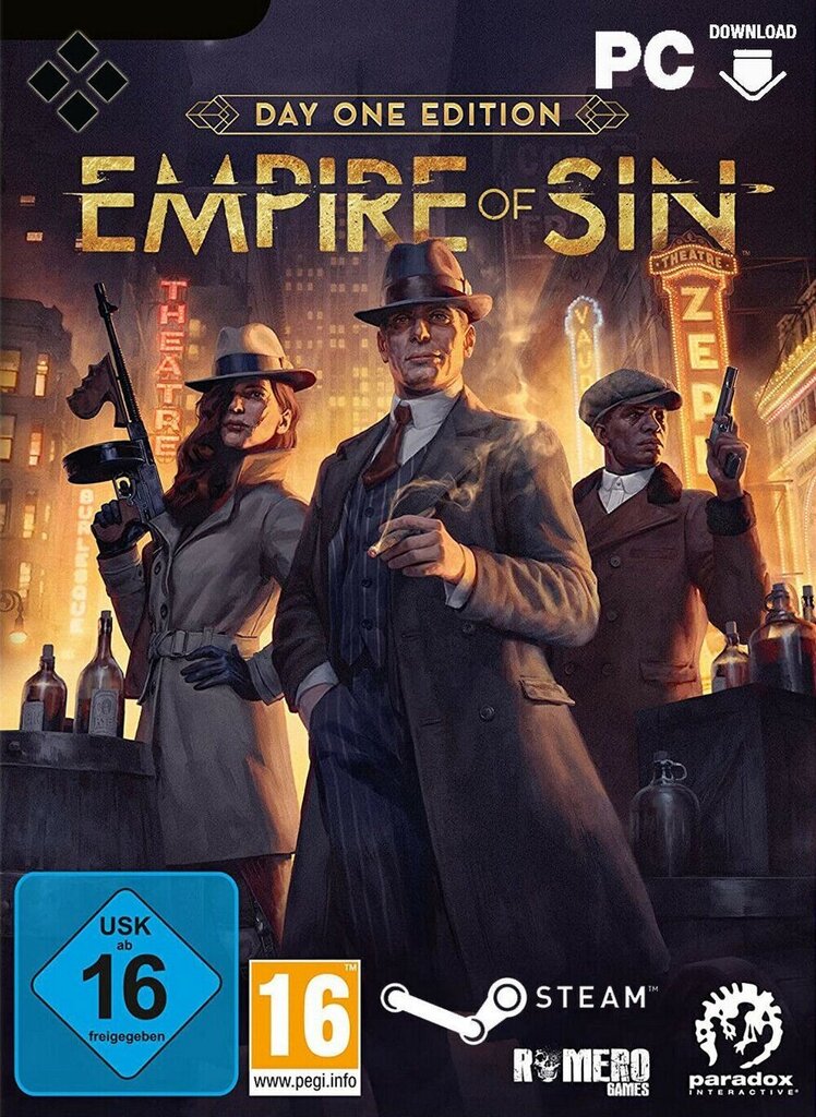 Arvutimäng Empire of Sin Day One Edition цена и информация | Konsooli- ja arvutimängud | hansapost.ee