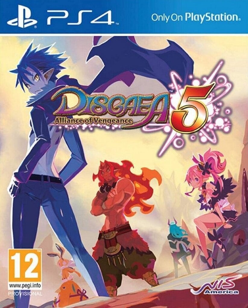 PlayStation 4 Mäng Disgaea 5: Alliance of Vengeance цена и информация | Konsooli- ja arvutimängud | hansapost.ee