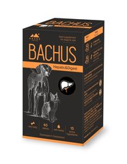 Söödalisand Bachus Hepatic& Digest, 60 tabletti цена и информация | Витамины, добавки, средства от паразитов для собак | hansapost.ee