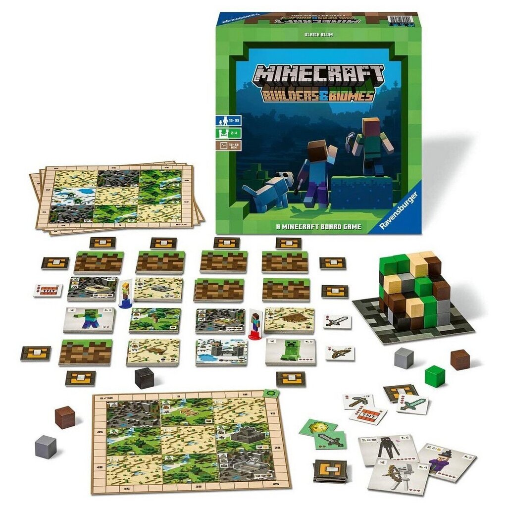 Lauamäng Ravensburger minecraft hind ja info | Fännitooted mänguritele | hansapost.ee