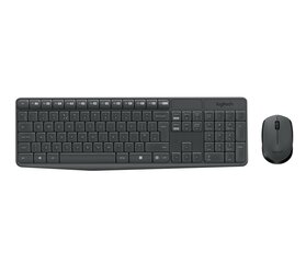 Logitech MK235NO цена и информация | Клавиатура с игровой мышью 3GO COMBODRILEW2 USB ES | hansapost.ee