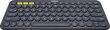 Juhtmevaba klaviatuur Logitech K380 (NO), must цена и информация | Klaviatuurid | hansapost.ee