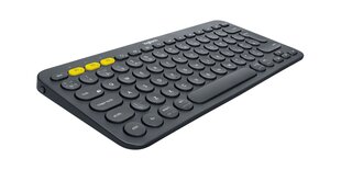 Juhtmevaba klaviatuur Logitech K380 (NO), must hind ja info | Klaviatuurid | hansapost.ee