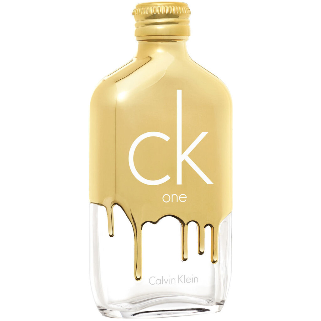 Tualettvesi Calvin Klein CK One Gold EDT meestele/naistele 50 ml цена и информация | Parfüümid naistele | hansapost.ee