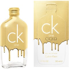 Calvin Klein CK One Gold EDT unisex 50 мл. цена и информация | Духи для Нее | hansapost.ee