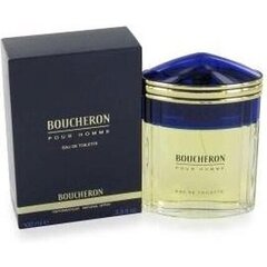 <p>Позвольте <strong>100% оригинальным Мужская парфюмерия Boucheron Pour Homme Boucheron EDT</strong> удивить вас и создайте неповторимый образ, используя эти эксклюзивные <strong>мужские духи </strong>с уникальным, индивидуальным ароматом. Откройте для себя <strong>100% оригинальные продукты Boucheron</strong>!</p><br /><ul><li>Тип: EDT (Eau de Toilette)</li><li>Пол: Мужской</li><li>Название аромата: Boucheron Pour Homme</li></ul> цена и информация | Духи для Него | hansapost.ee