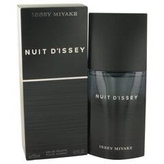 Туалетная вода Issey Miyake Nuit D'Issey Pour Homme EDT для мужчин, 125 мл цена и информация | Духи для Него | hansapost.ee