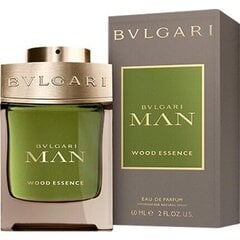 Парфюмерная вода Bvlgari Man Wood Essence EDP для мужчин 60 мл цена и информация | Духи для Него | hansapost.ee