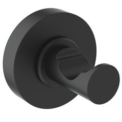 Крючок для полотенец Iom Ideal Standard, матовый черный цена и информация | Аксессуары для ванной комнаты | hansapost.ee