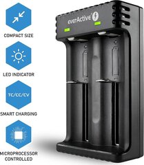 Зарядное устройство EverActive LC200 цена и информация | Зарядные устройства для аккумуляторов | hansapost.ee