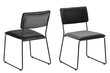 2 tooli komplekt Cornelia, hall/must hind ja info | Köögitoolid, söögitoolid | hansapost.ee