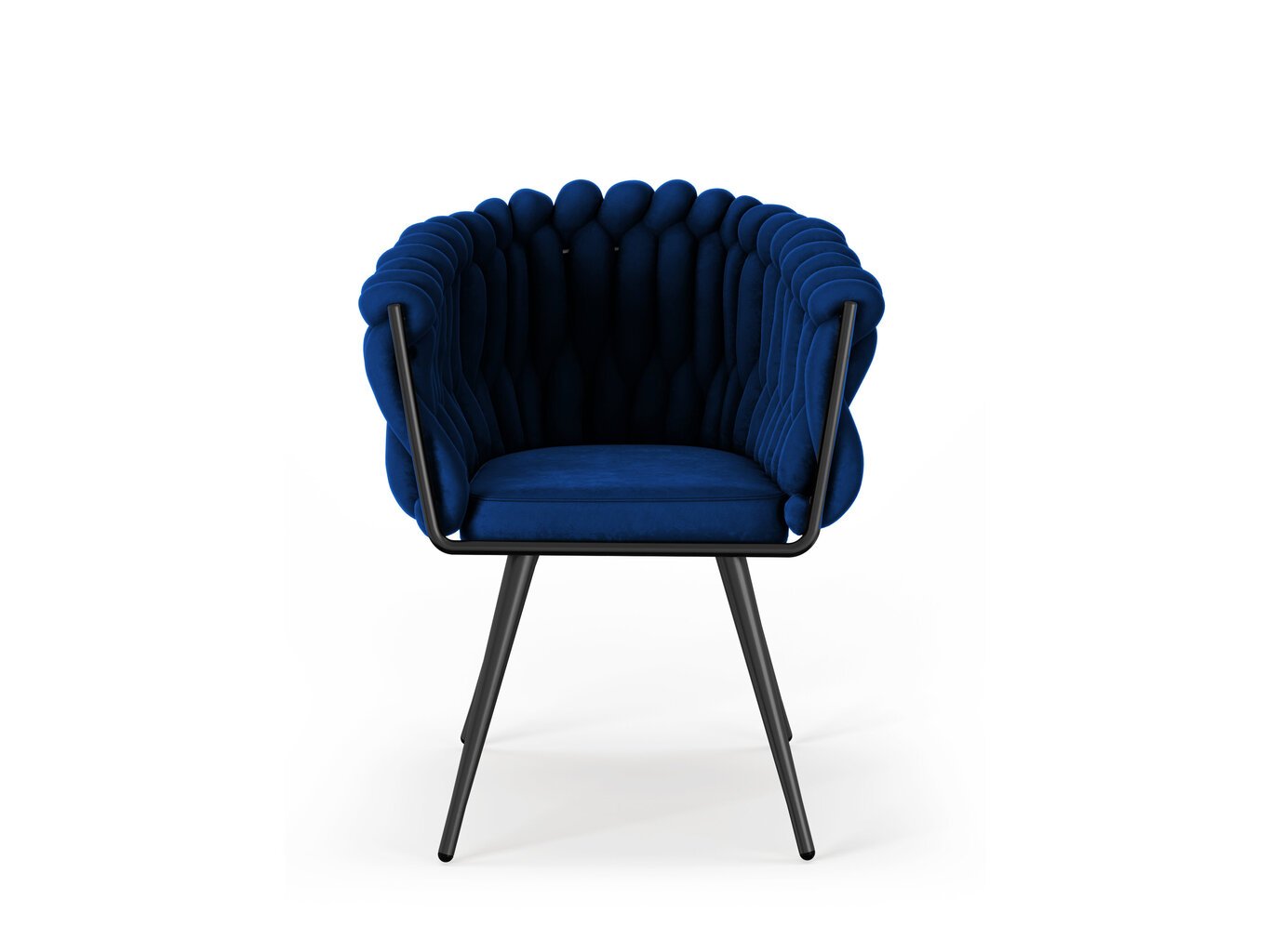 2-tooli komplekt Cosmopolitan Design Shirley, sinine цена и информация | Köögitoolid, söögitoolid | hansapost.ee