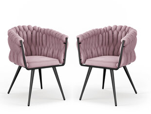 Комплект из 2 стульев Cosmopolitan Design Shirley, фиолетовый цена и информация | Стулья для кухни и столовой | hansapost.ee