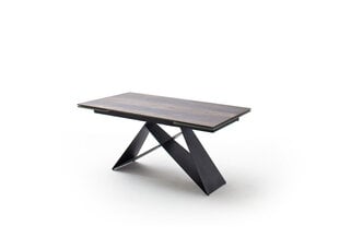Раскладной стол MC Akcent Kobe, темно-коричневый цена и информация | Кухонные и обеденные столы | hansapost.ee