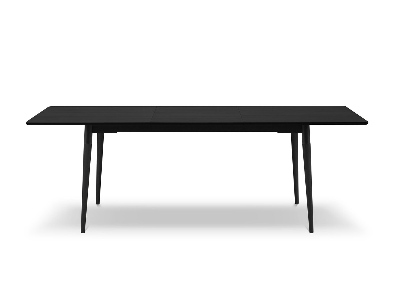 Pikendatav laud Intereurs86 Claude 120x80 cm, must hind ja info | Köögilauad, söögilauad | hansapost.ee