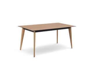 Раскладной стол Windsor & Co Royal, 140x90 см, коричневый цена и информация | Кухонные и обеденные столы | hansapost.ee