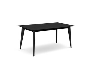 Раскладной стол Windsor & Co Royal, 140x90 см, черный цена и информация | Кухонные и обеденные столы | hansapost.ee