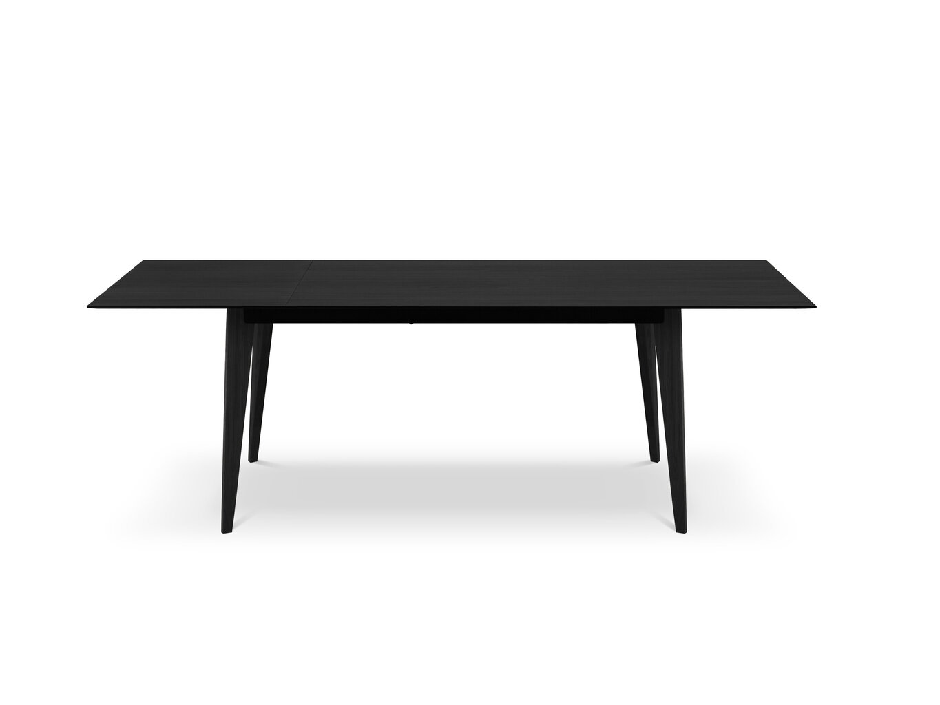 Pikendatav laud Windsor & Co Royal, 160x90 cm, must цена и информация | Köögilauad, söögilauad | hansapost.ee