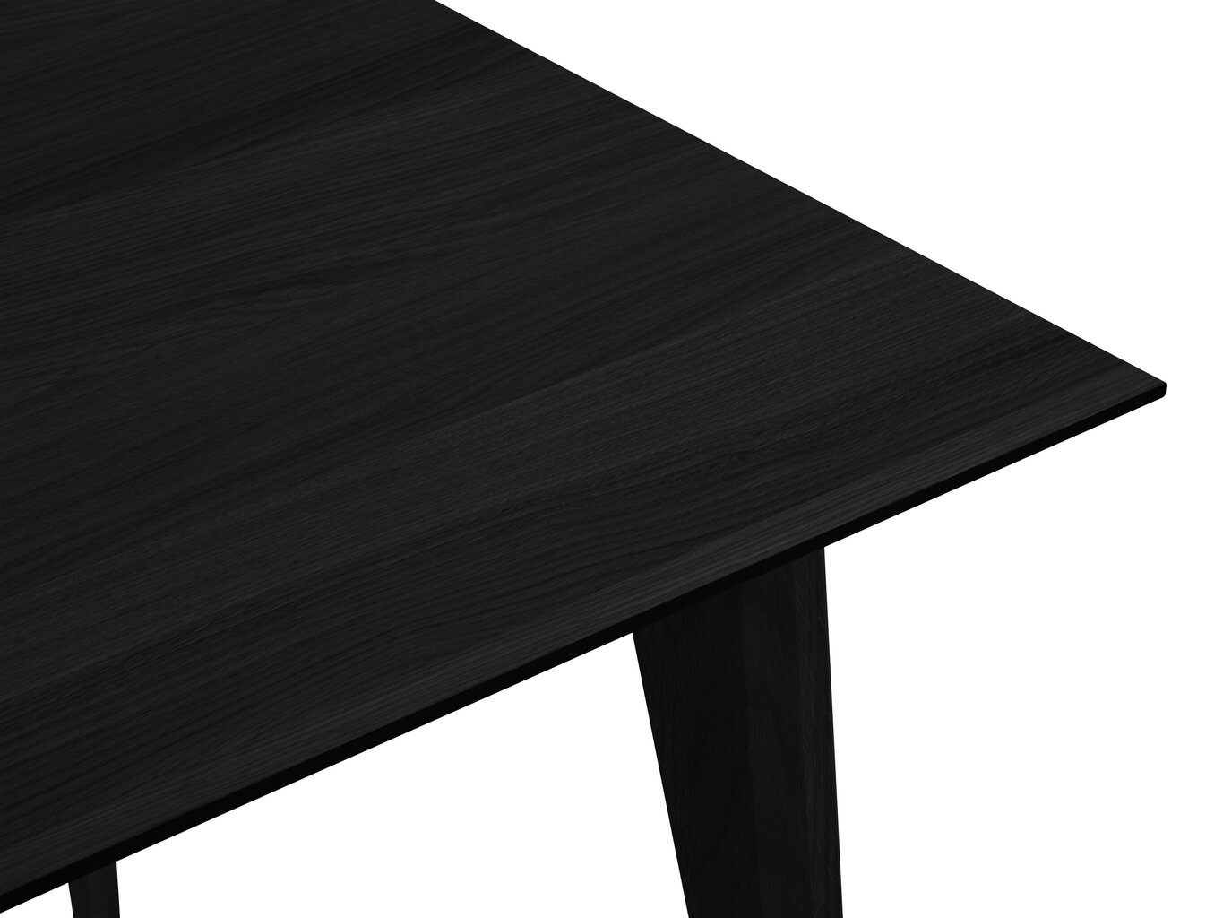 Pikendatav laud Windsor & Co Royal, 160x90 cm, must hind ja info | Köögilauad, söögilauad | hansapost.ee