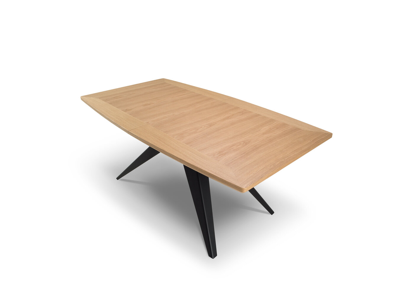 Pikendatav laud Windsor & Co Sky, 180 cm, pruun/must hind ja info | Köögilauad, söögilauad | hansapost.ee