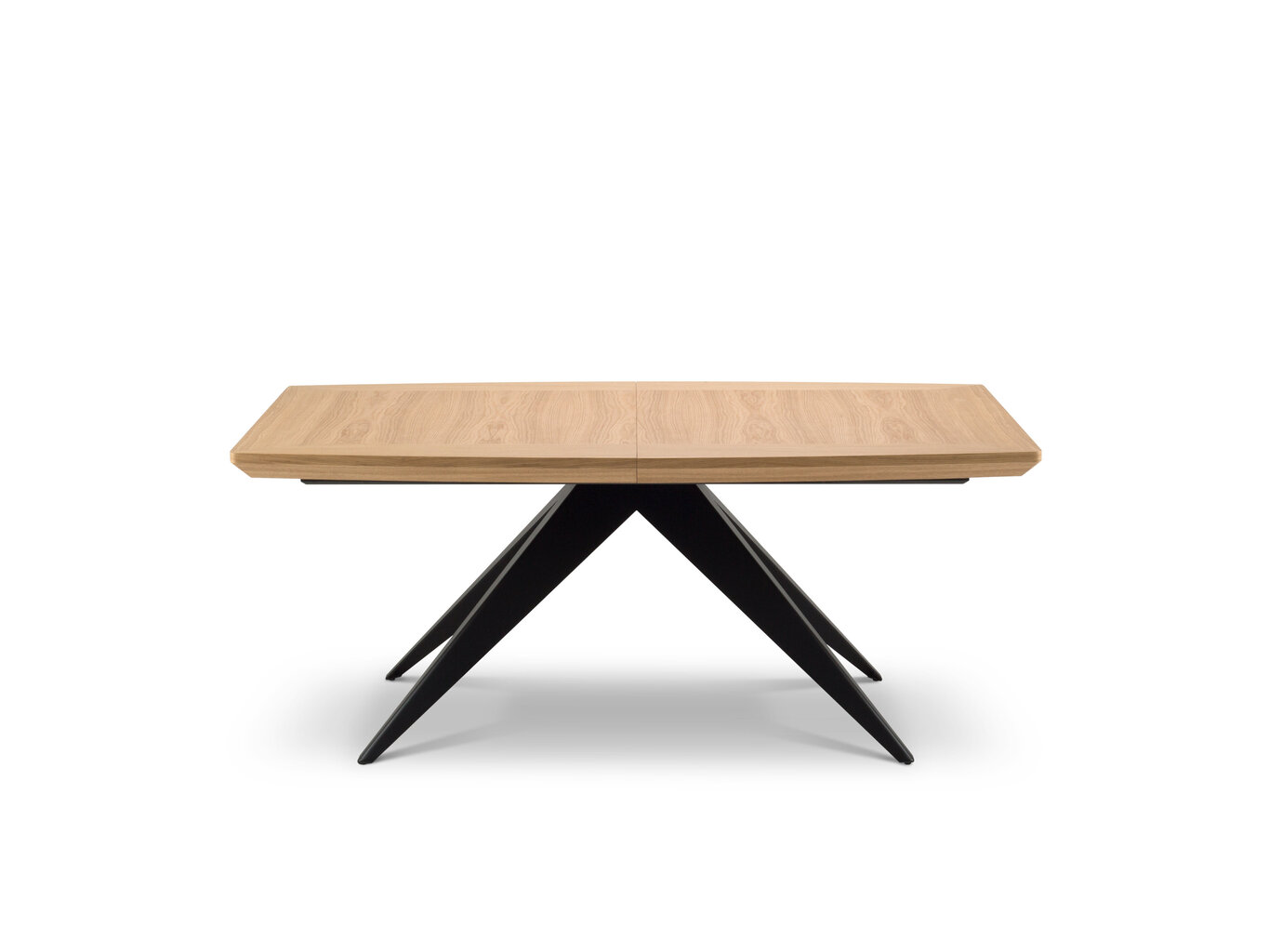 Pikendatav laud Windsor & Co Sky, 180 cm, pruun/must hind ja info | Köögilauad, söögilauad | hansapost.ee