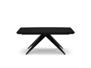 Раскладной стол Windsor & Co Sky, 200 см, черный цена и информация | Кухонные и обеденные столы | hansapost.ee