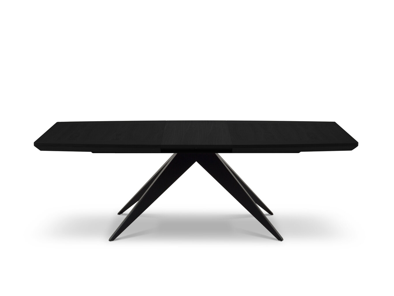 Pikendatav laud Windsor & Co Sky, 200 cm, must hind ja info | Köögilauad, söögilauad | hansapost.ee