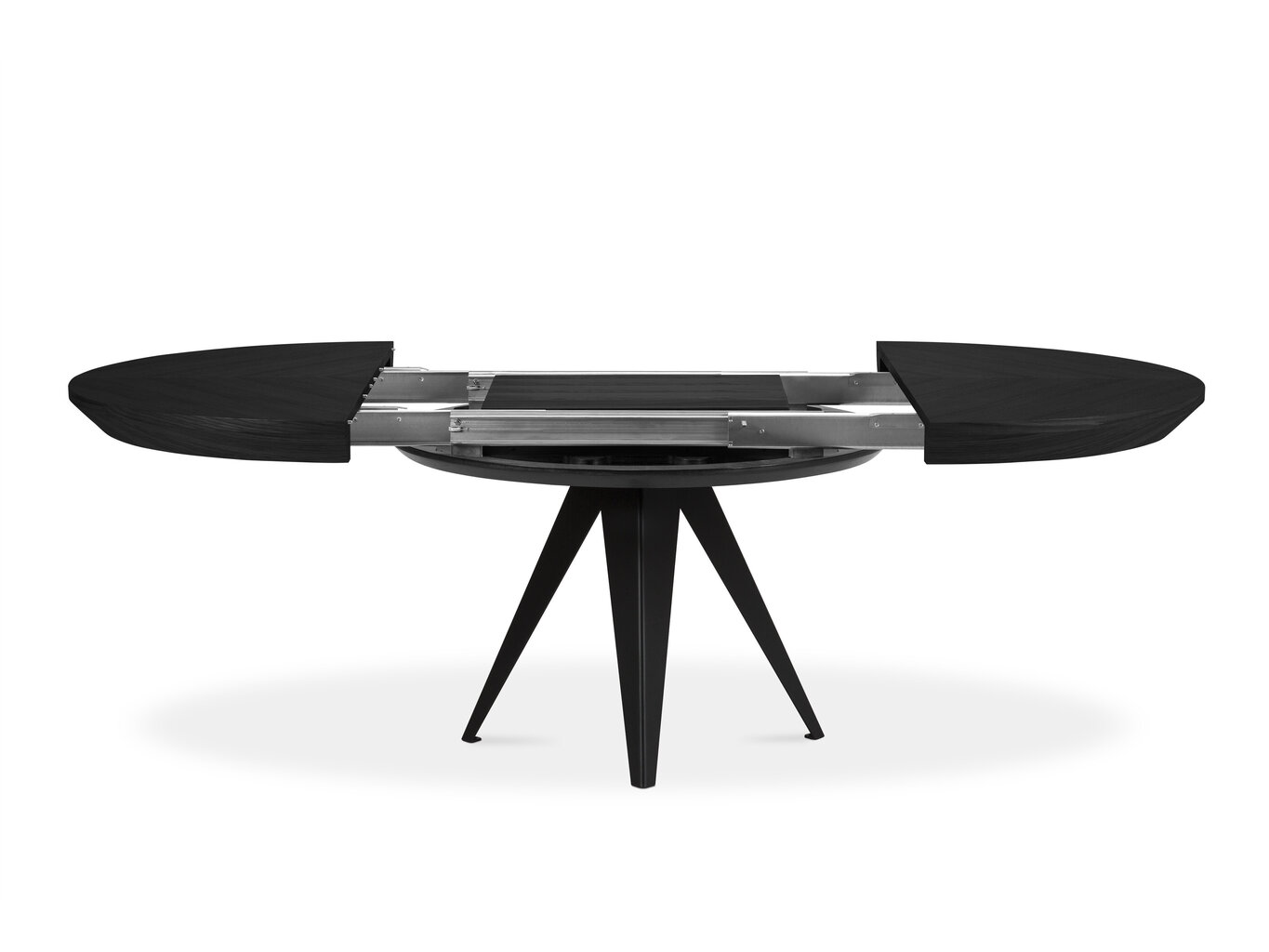 Pikendatav laud Windsor & Co Magnus 120 cm, must цена и информация | Köögilauad, söögilauad | hansapost.ee