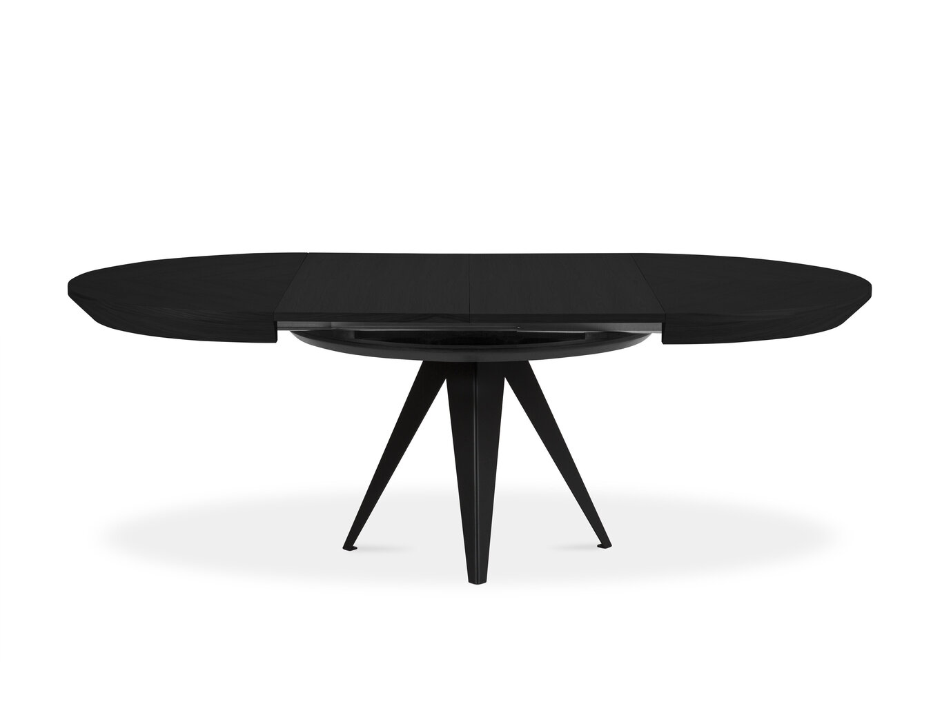 Pikendatav laud Windsor & Co Magnus 120 cm, must hind ja info | Köögilauad, söögilauad | hansapost.ee